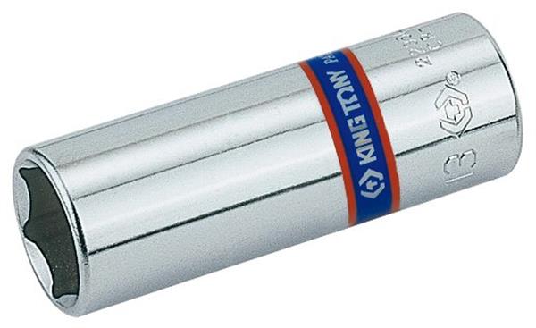 14 mm topnøgle, 50 mm lang, 1/4 firkant, krom-vanadium - King Tony