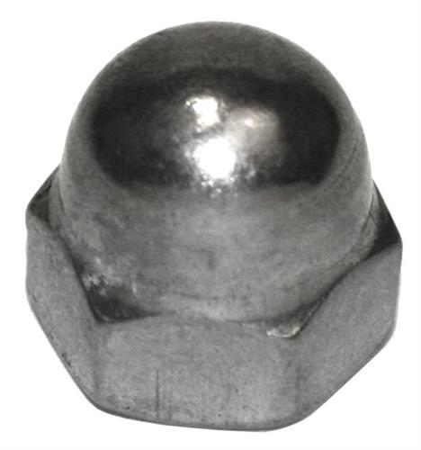 DIN 1587 topmøtrik elgalvaniseret FZB 8 - 50stk