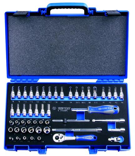 King Tony 2550MRV topnøglesæt 4-14 mm