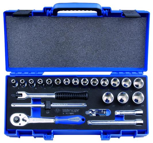 King Tony 3523MRV10 topnøglesæt 6-24 mm