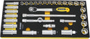 Ironside modul værktøjssortiment topnøglesæt metrisk 3/8", 403mm