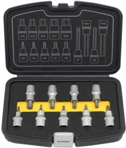 Ironside toppesæt torx udv. Torx