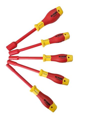 Ironside topskruetrækkersæt indv. 6kt. VDE 1000 Volt