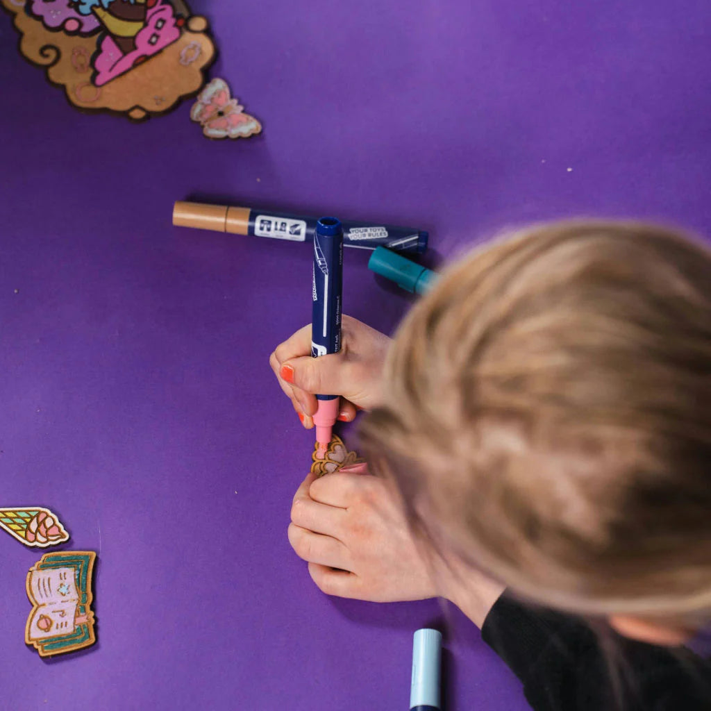 Pastel Tuscher Crateit | 3mm — 6 stk.