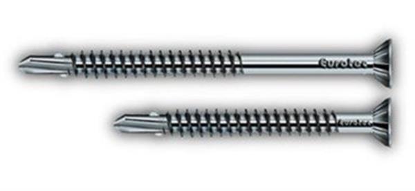 Eurotec vingeborskruer El-galvaniseret undersænket, 38mm - 500stk