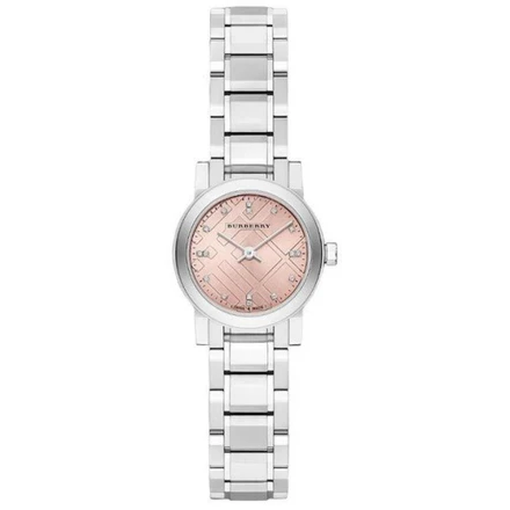 Burberry dameur The City Check Diamonds lyserød Bu9223