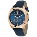 Maserati R8871612015 Traguardo Chrono blåt herreur