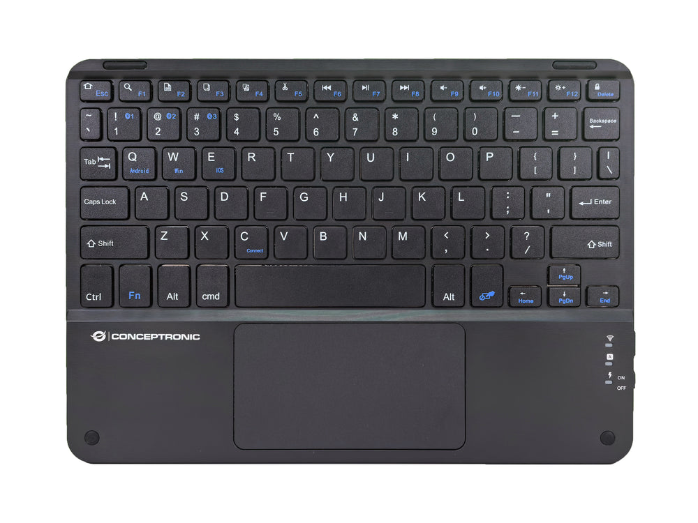 Conceptronic TOBIN01BUS tastatur Universel Bluetooth QWERTY US engelsk Sort