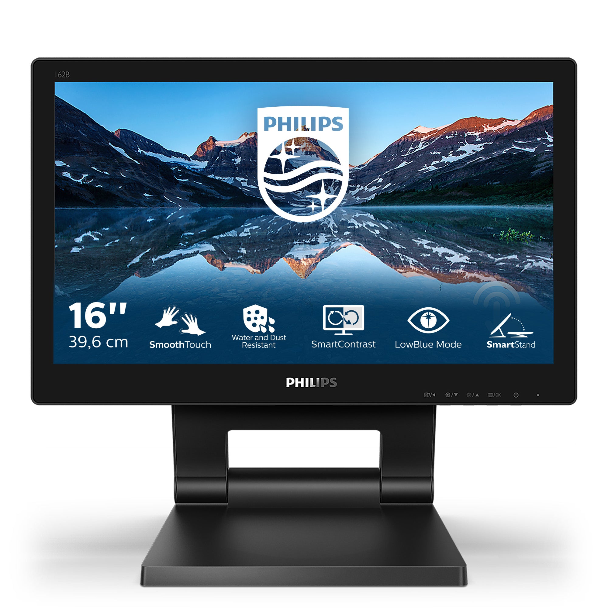 Philips B Line 162B9T 16 TN 1366 x 768 DVI VGA (HD-15) HDMI DisplayPort 60Hz