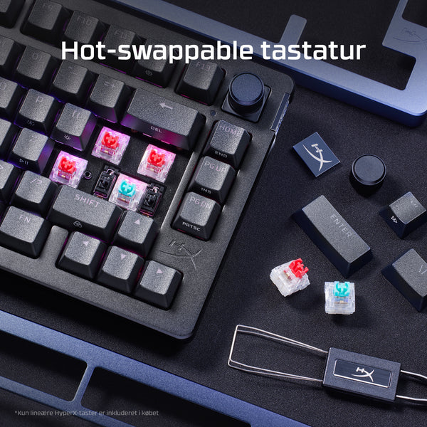 HP HyperX Alloy Rise – Gamingtastaturer