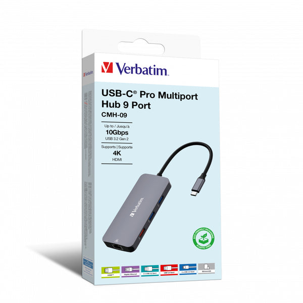 Verbatim CMH 09 Hub 9 porte USB