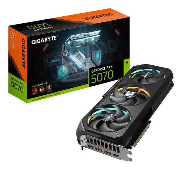 Gigabyte GeForce RTX 5070 GAMING OC 12G 12GB