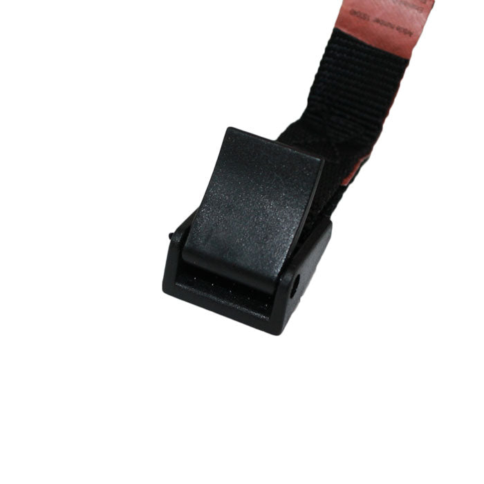 Bagagerem 200cm/18mm 1stk. sort