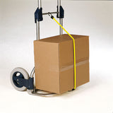Bagagestrop 45cm gul 2stk