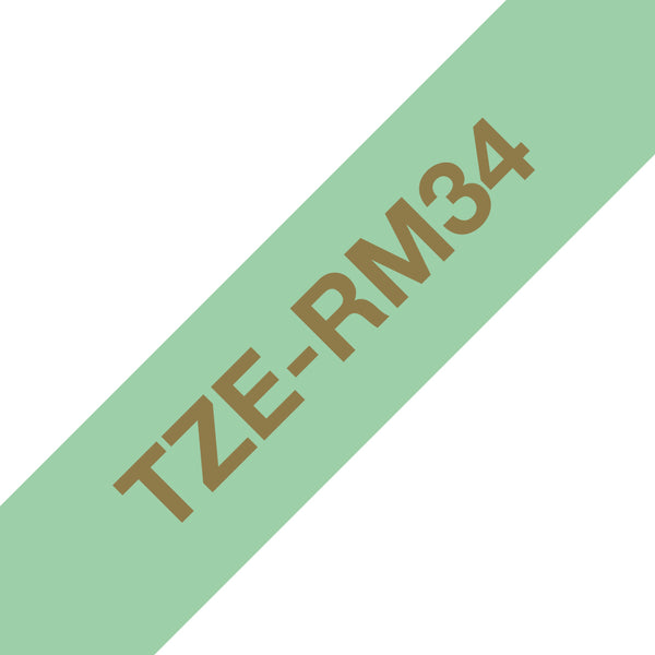 Brother TZe RM34 Båndtape  (1,2 cm x 4 m) 1rulle(r)