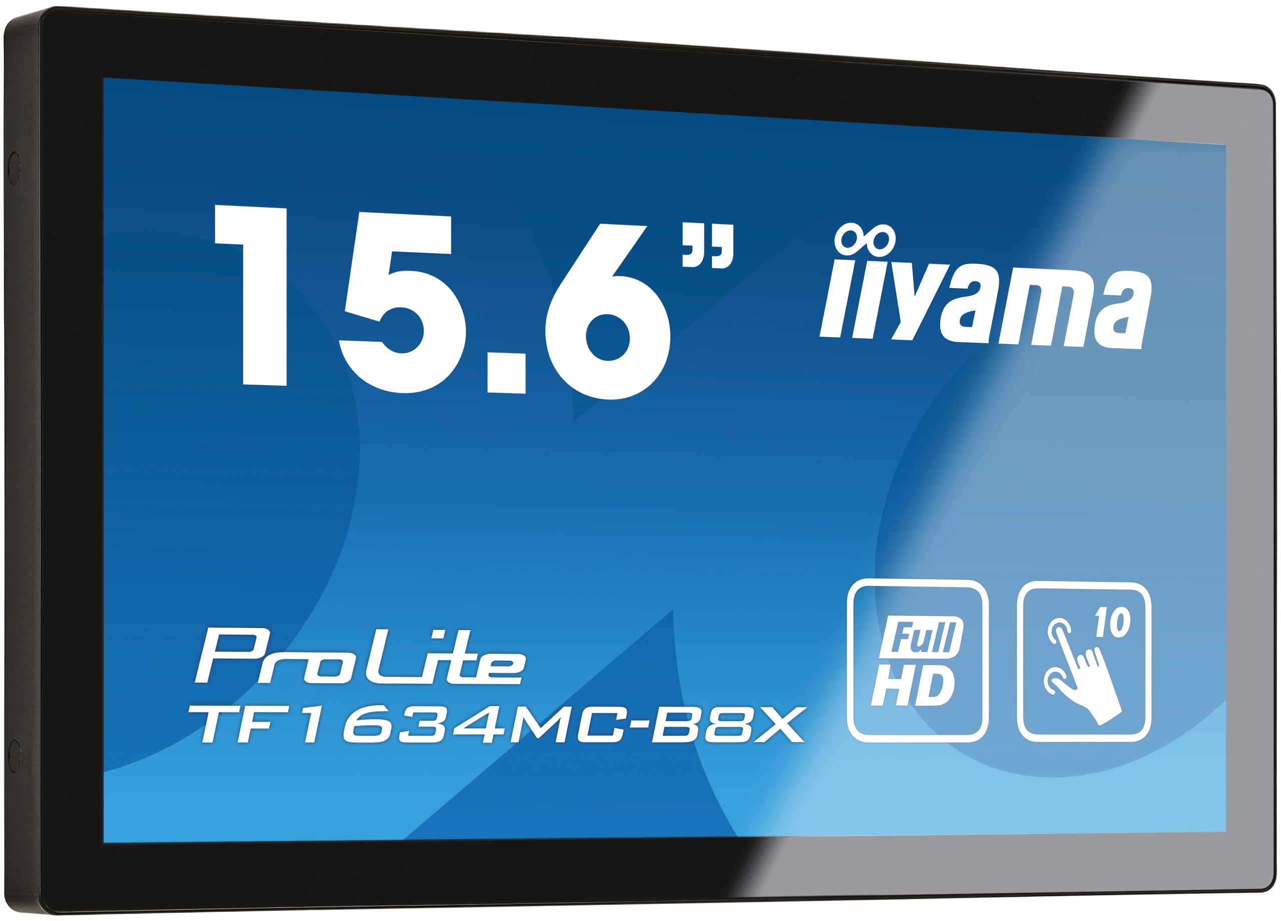 iiyama ProLite TF1634MC-B8X 15.6 IPS 1920 x 1080 (Full HD) VGA (HD-15) HDMI DisplayPort 60Hz