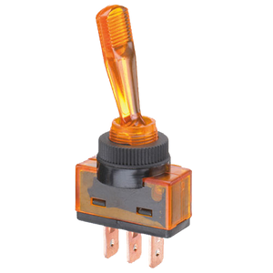 Kontakt vippe on-off gul 20amp