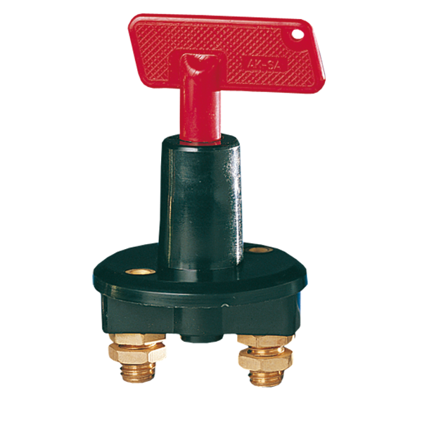 Hovedstrømafbryder med nøgle 100A robust metal - Carpoint