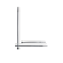 Kabelbinder 4.5 x 190 mm sort 50 stk.