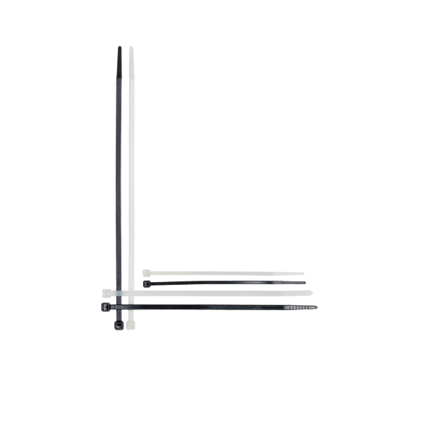 Kabelbinder 4.5 x 190 mm sort 50 stk.
