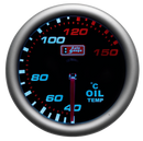Olietemperatur-måler "smoke" 52mm