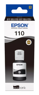 Epson EcoTank MX1XX Series Sort 6000 sider Blækrefill C13T03P14A