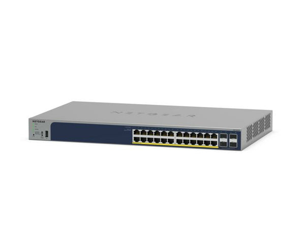 NETGEAR Smart GS728TPP Switch 24-porte Gigabit Ethernet PoE+