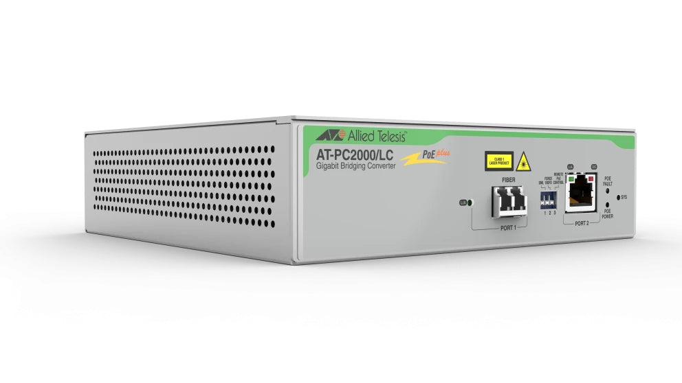 Allied Telesis AT PC2000/LC Fibermedieomformer Ethernet Fast Ethernet Gigabit Ethernet