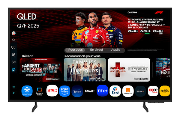 Samsung TQ55Q7FAAU 139,7 cm (55) 4K Ultra HD Smart TV Wi-Fi Sort
