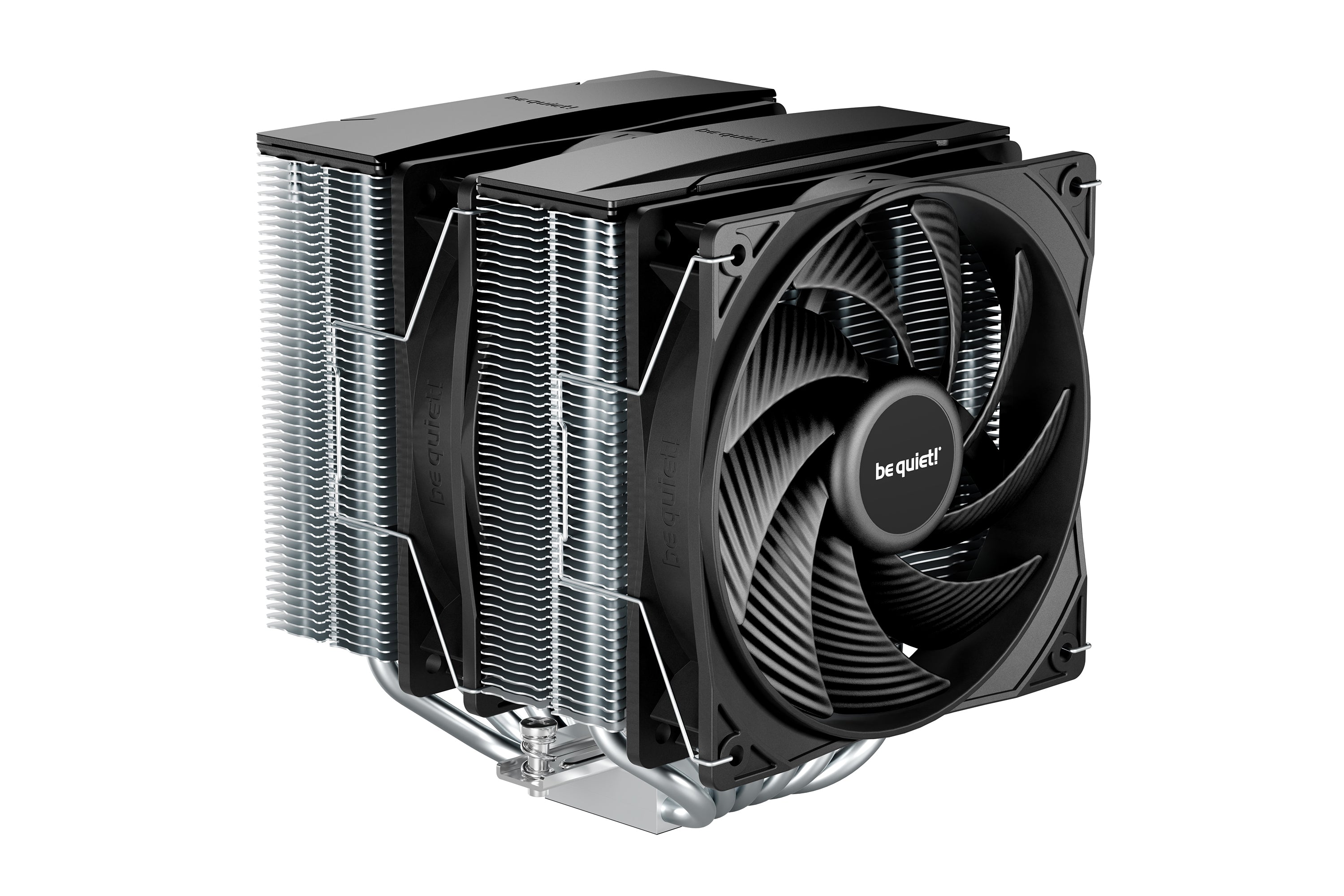 be quiet! Pure Rock Pro 3 Processor-køler Intel/AMD 1-pack Sølv 120 mm