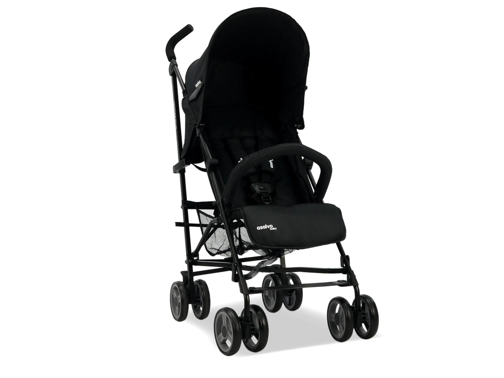 Klapvogn Trotter Plus Justerbar – Sort – Asalvo