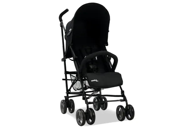 Klapvogn Trotter Plus Justerbar – Sort – Asalvo
