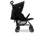 Klapvogn Trotter Plus Justerbar – Sort – Asalvo