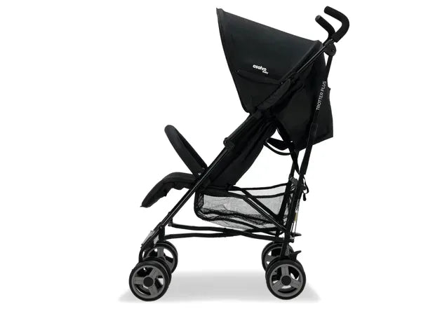 Klapvogn Trotter Plus Justerbar – Sort – Asalvo