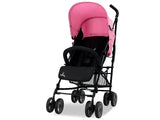 Klapvogn Trotter Plus Justerbar – Rosa, Sort – Asalvo