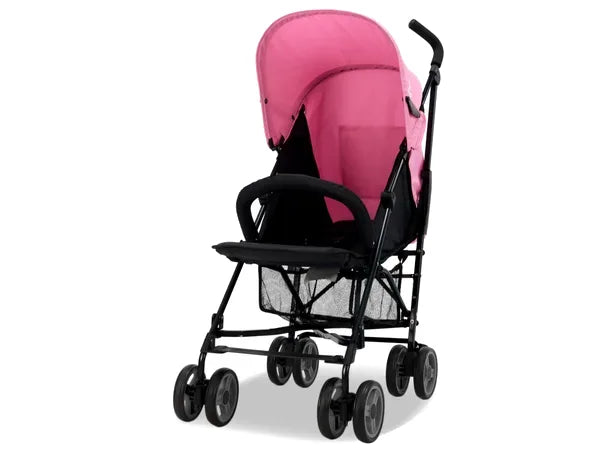 Klapvogn Trotter Plus Justerbar – Rosa, Sort – Asalvo