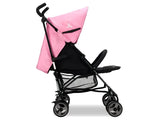 Klapvogn Trotter Plus Justerbar – Rosa, Sort – Asalvo