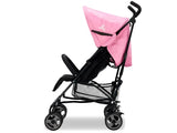 Klapvogn Trotter Plus Justerbar – Rosa, Sort – Asalvo