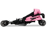 Klapvogn Trotter Plus Justerbar – Rosa, Sort – Asalvo