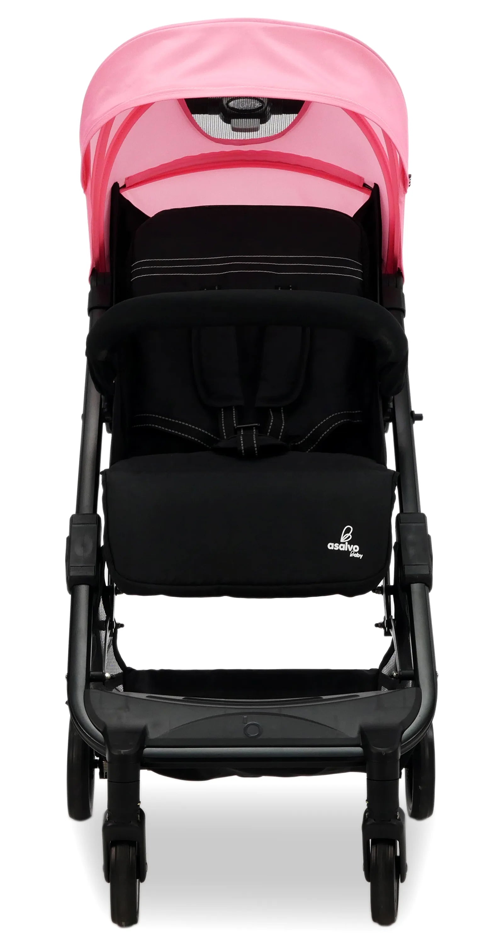Asalvo Klapvogn Flight Travel+, Pink/Sort