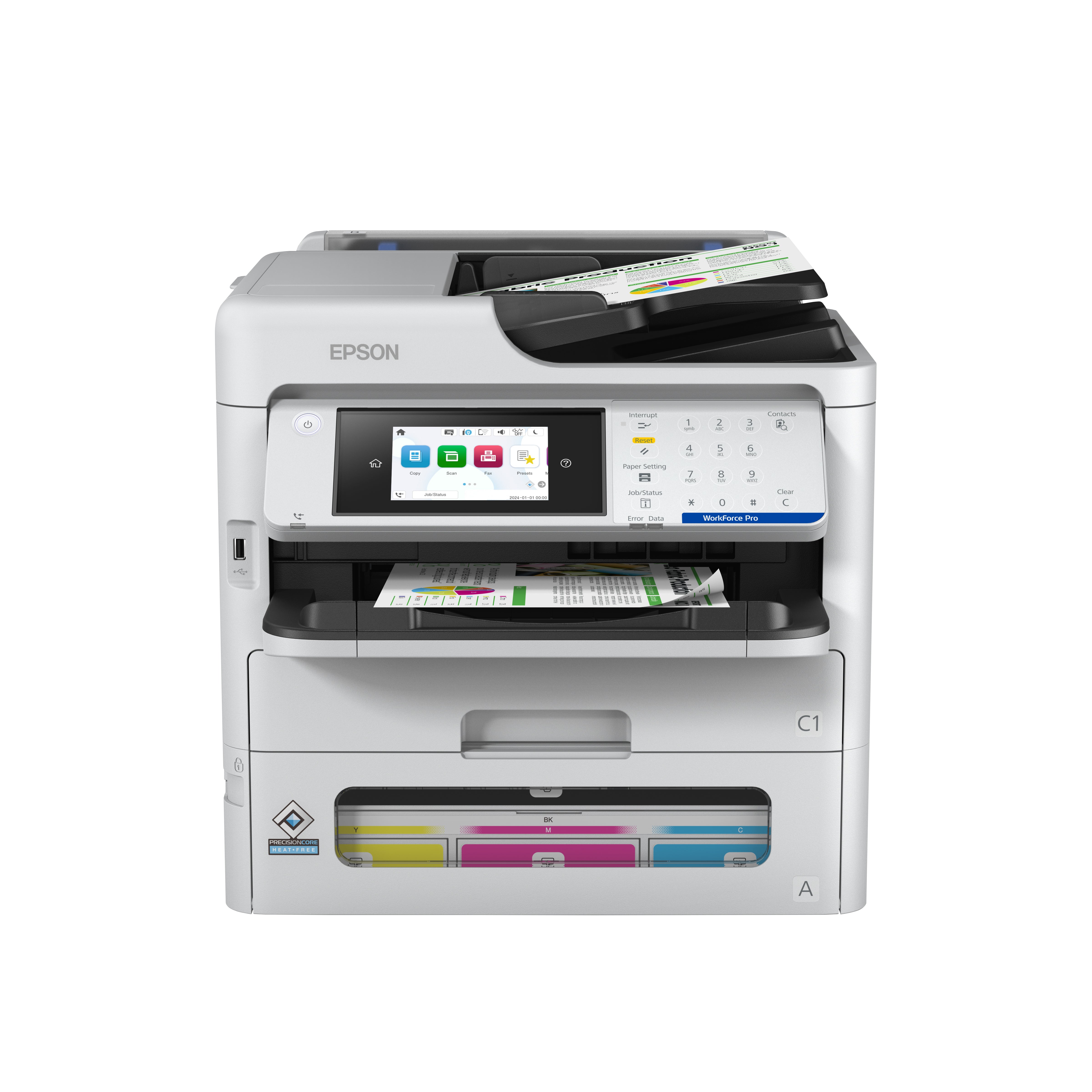Epson WorkForce Pro EM-C800RDWF Blækprinter