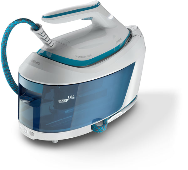 Philips PerfectCare 6000 Series PSG6022 Dampstrygejern 2400W Blå Hvid