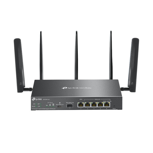 TP-Link Omada ER706W-4G V1 Trådløs router Desktop Væg-monterbar