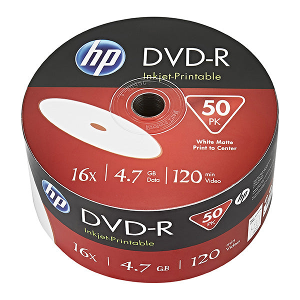 HP DVD-R 4.7GB x16 50P Printable DME00070WIP-3