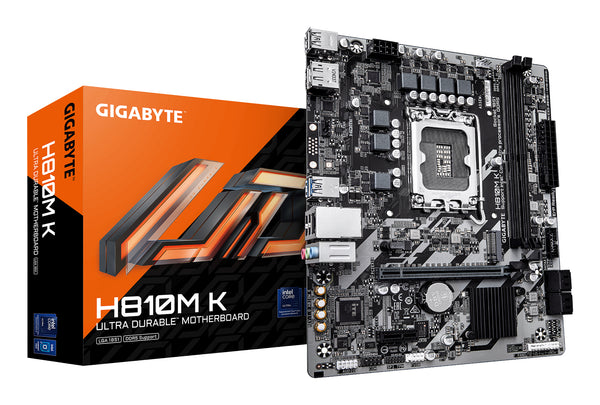 Gigabyte H810M K Micro ATX LGA1851 sokkel Intel H810 Express