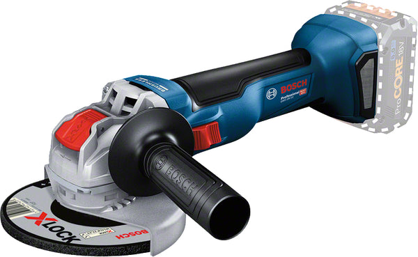 Bosch GWX Professional 18V-10 Vinkelsliber Uden batteri Intet batteri