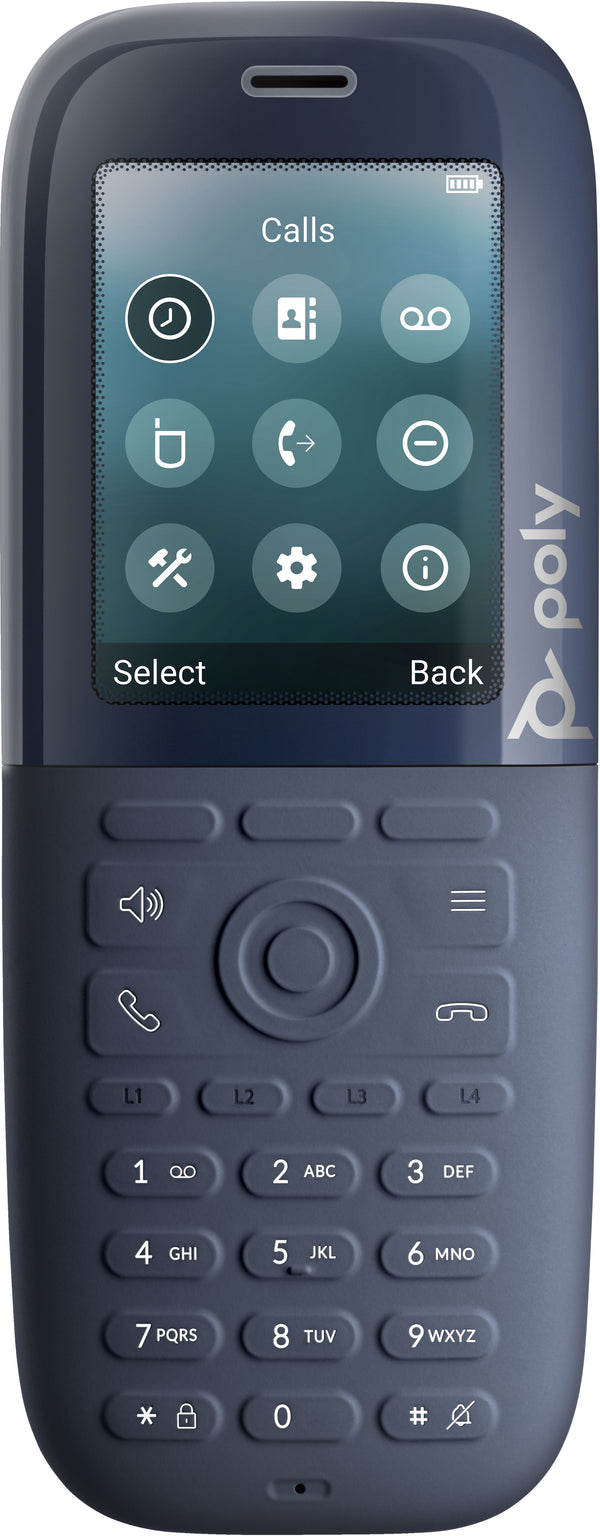 Poly Rove enkelt/dobbeltcellet DECT 1880-1900 MHz B2-basestation og sæt med 30 telefonhåndsæt