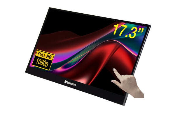 Verbatim PMT-17 17.3 IPS 1920 x 1080 (Full HD) HDMI USB-C