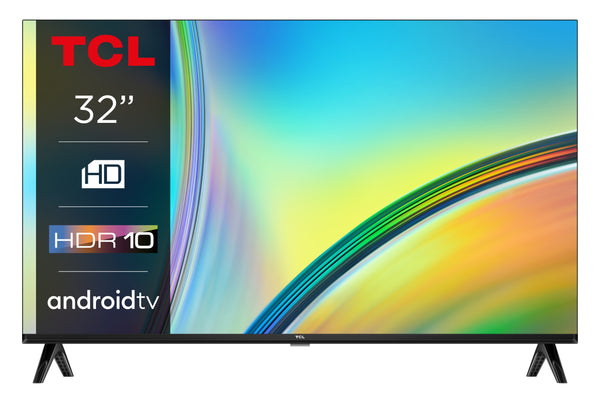TCL 32S5400A 32 720p Børstet mørkt metal (front)