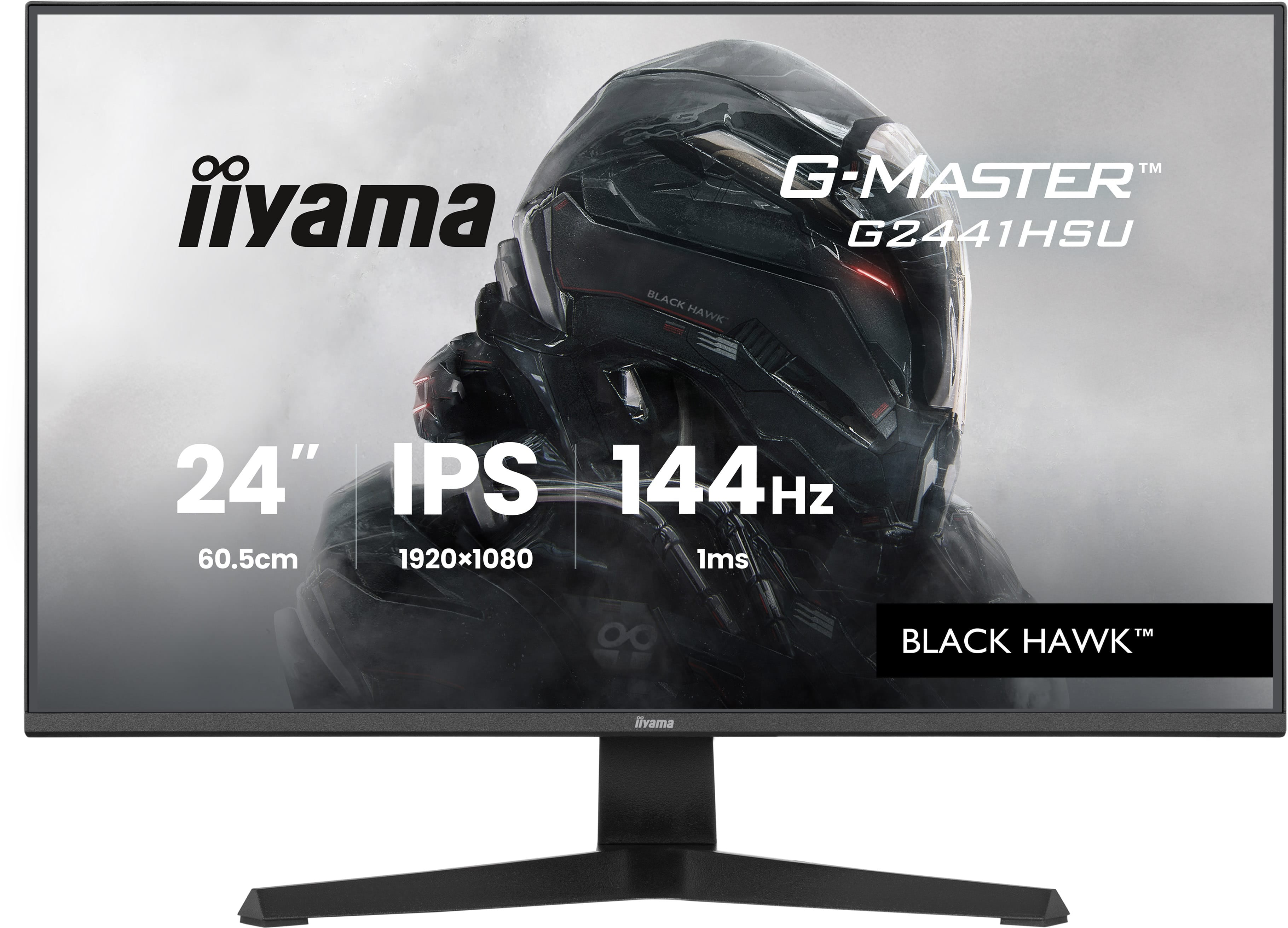 iiyama G-MASTER Black Hawk G2441HSU-B1 24 IPS 1920 x 1080 (Full HD) HDMI DisplayPort 144Hz
